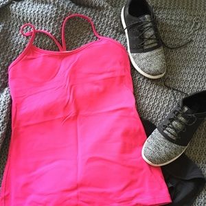 NWOT Pink Lululemon tank